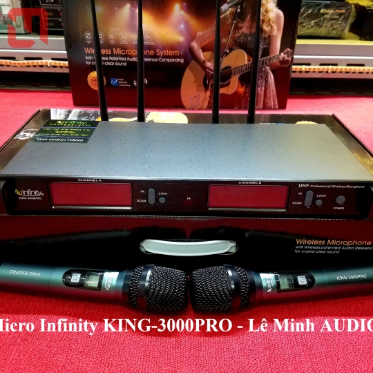 Micro không dây Infinity KING-3000 PRO mới 100%