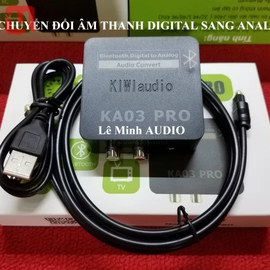Bộ chuyển đổi âm thanh DIGITAL sang ANALOG KA03 PRO