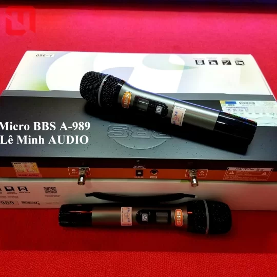 Micro không dây BBS A989