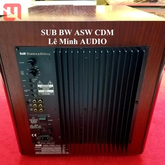 Loa SUB điện B&W ASW CDM hàng eBay
