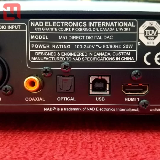 Bộ giải mã NAD M51 Direct Digital DAC