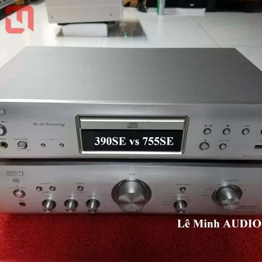 Combo Audio Denon 390SE vs 755SE