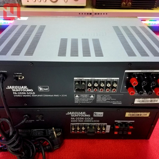 Amplifier JARGUAR PA-203N Gold