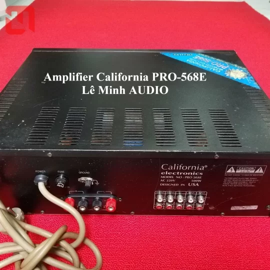 Amplifier California PRO-568E