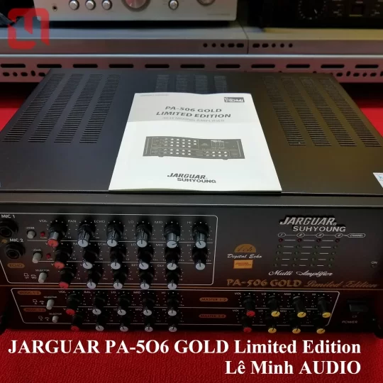 Amplifier Jarguar PA-506 Gold Limited Edition