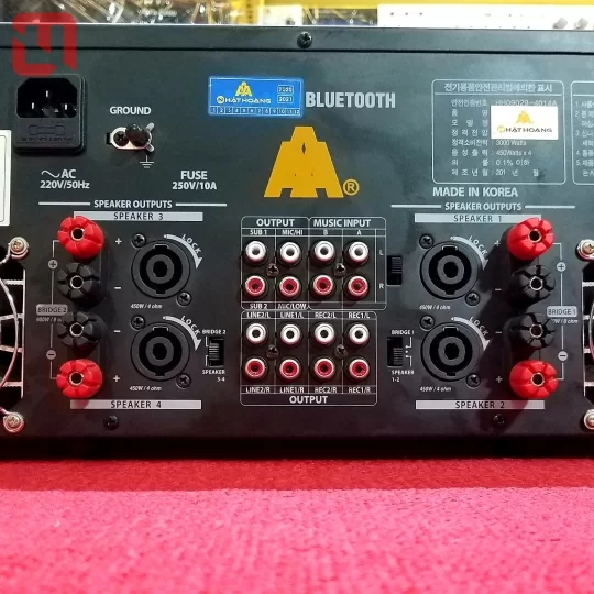 Ampli JARGUAR PRO 506N GOLD AF hàng Nhật Hoàng