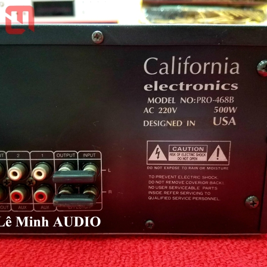 Amplifier CALIFORNIA PRO-468B