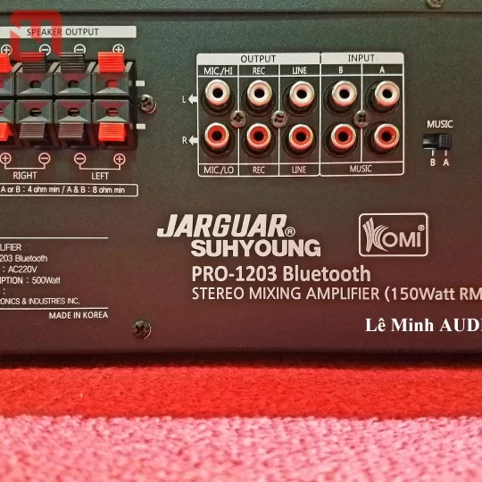 Amplifier JARGUAR PRO-12O3 Bluetooth