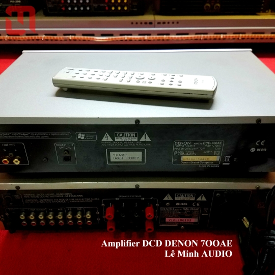 Combo Denon DCD-700AE và PMA-700AE