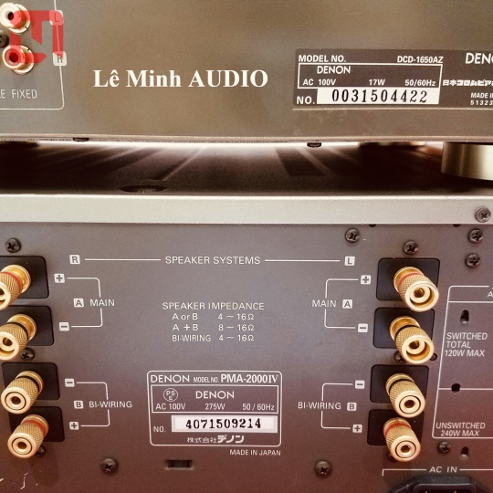 Combo Denon 2000IV - 1650AZ