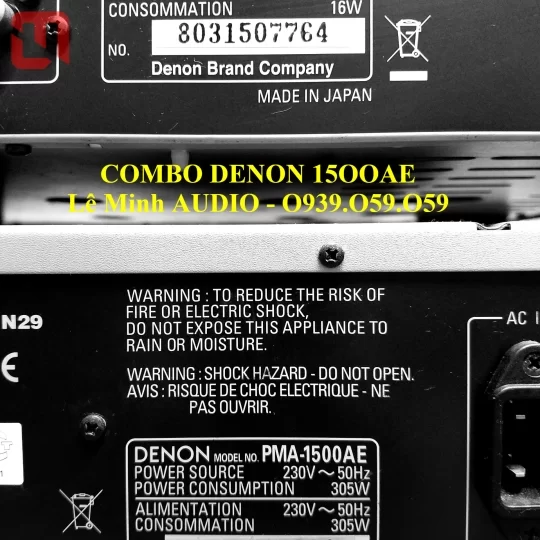 Combo Denon 1500AE