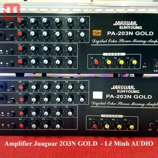 Amplifier JARGUAR PA-203N Gold