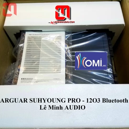 Amplifier JARGUAR PRO-12O3 Bluetooth