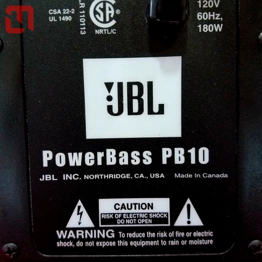 Sub điện JBL PowerBass PB1O