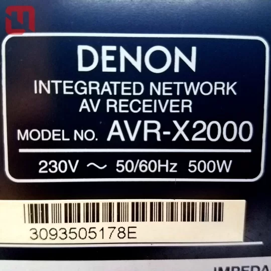 Ampli DENON AVR-X2000