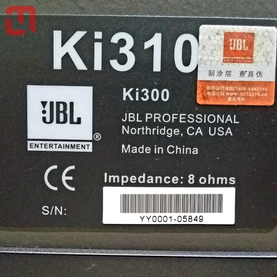 Loa KaraOke JBL Ki310 hàng Cty Ba Sao mới 99%