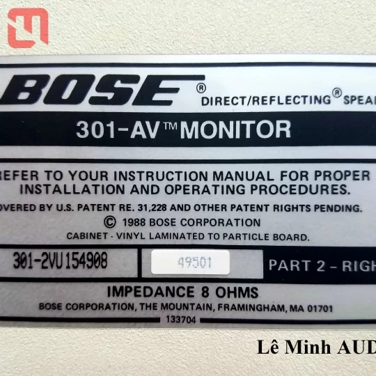 Loa BOSE 301 AV MONITOR
