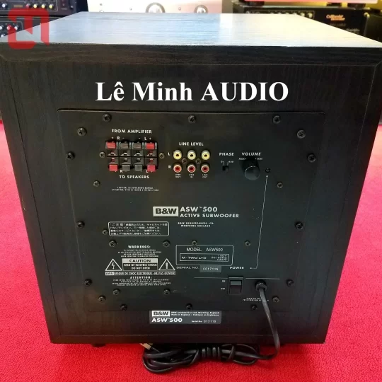 Loa SUB B&W ASW 500