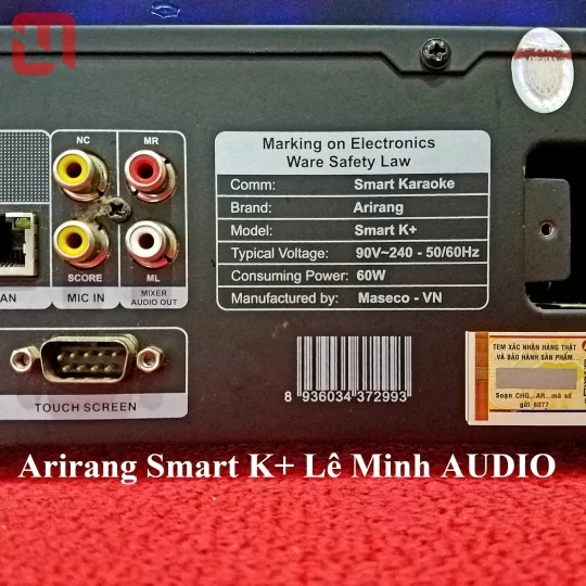 Đầu Karaoke SmartK+ 3TB Nguyên Tem