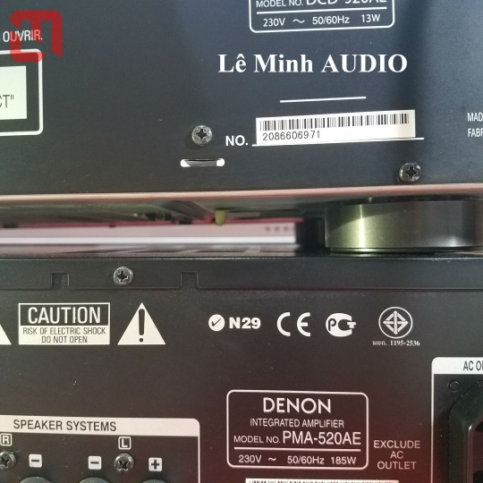 Combo Audio Denon 520AE