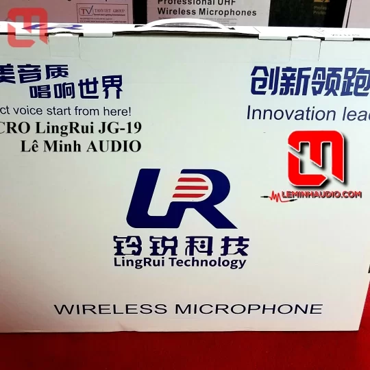 MICRO không dây cao cấp LingRui JG-19A ( Luxury Golden )