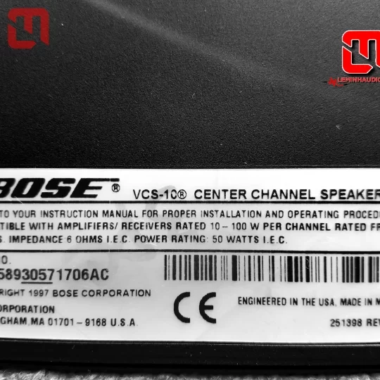 Loa Center Bose VCS-10 Center Channel Speaker