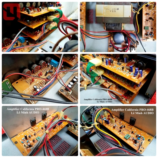 Amplifier CALIFORNIA PRO-468B