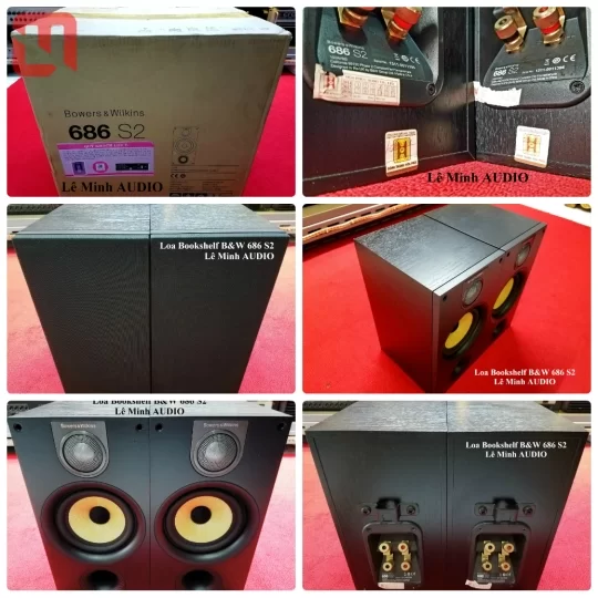 Loa Bookshelf B&W 686 S2 BLACK