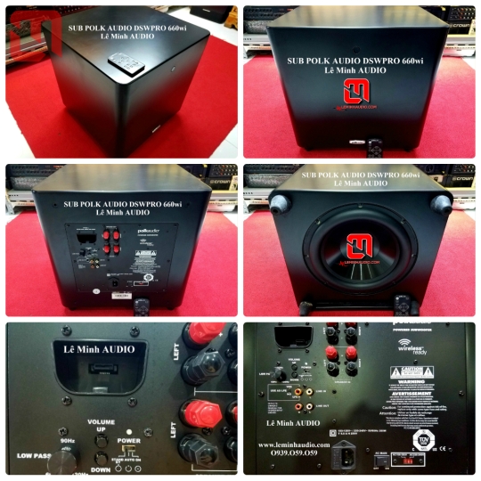 SUB điện POLK AUDIO DSWPRO 660wi