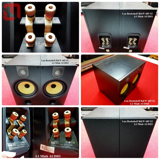 Loa Bookshelf B&W 685 S2 BLACK