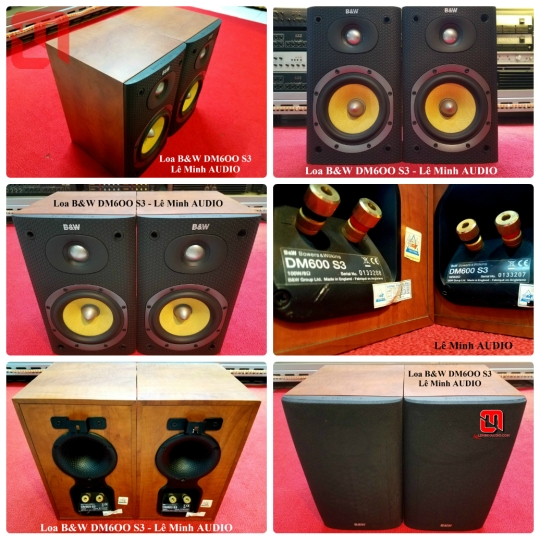 Loa Bookshelf B&W DM600 S3