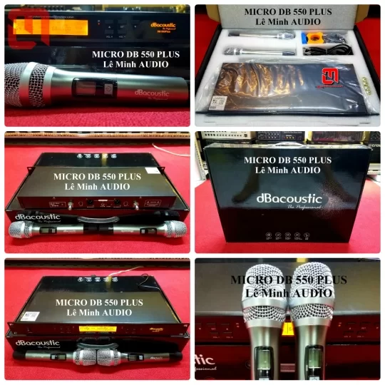 Micro không dây dB Acoustic dB550 Plus