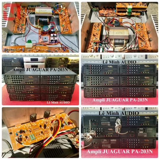 Amplifier JARGUAR PA-203N chử Nổi