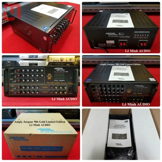 Amplifier Jarguar PA-506 Gold Limited Edition