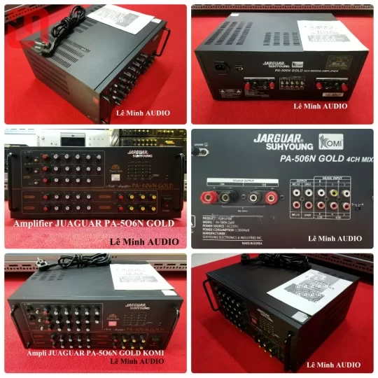 Amply Jarguar Suhyoung 4 kênh PA-506N Gold