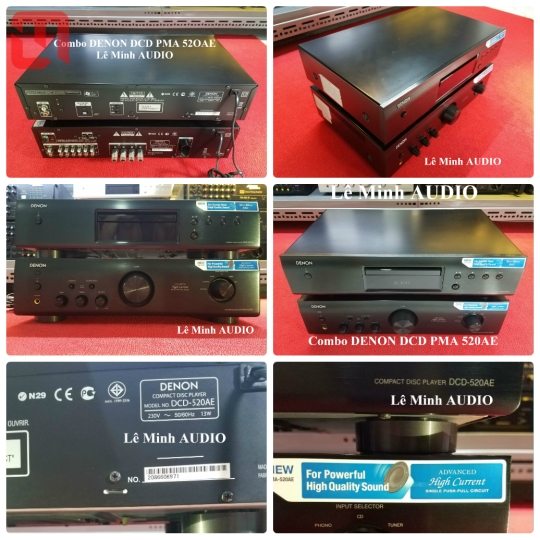 Combo Audio Denon 520AE