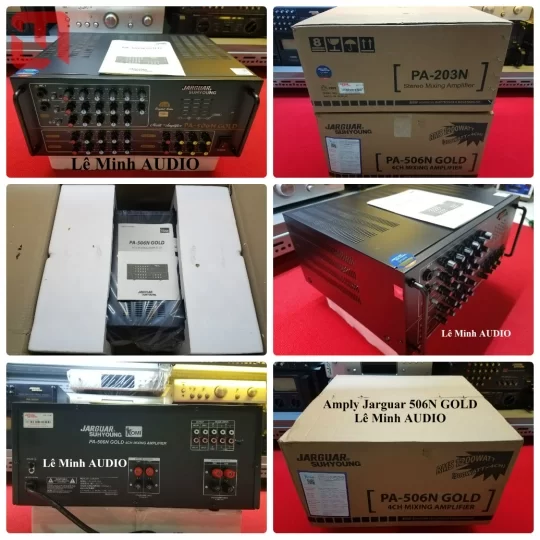 Amplifier KaraOke Jarguar PA-506N Gold