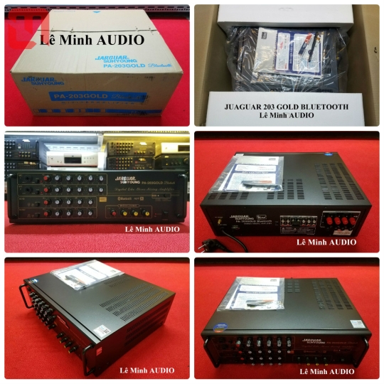 Amplifier Jarguar 203 Gold Bluetooth
