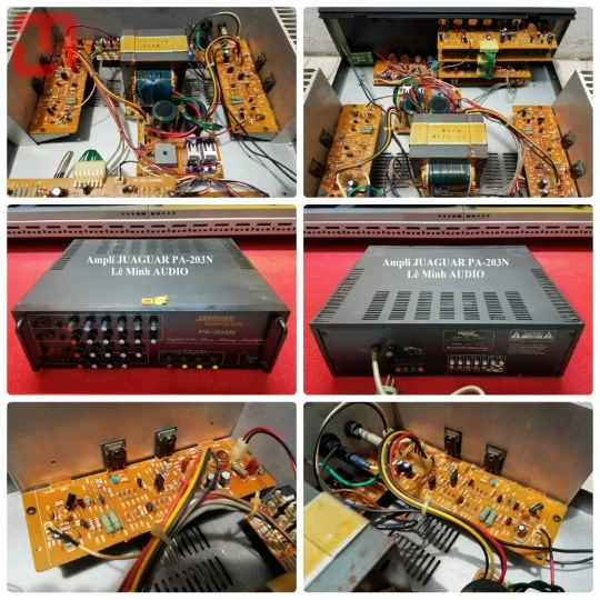 Amplifier JARGUAR PA-203N chử Đỏ