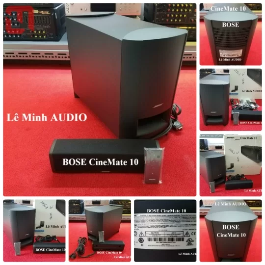 Bộ loa Bose CineMate 1O hàng eBay mới 99%