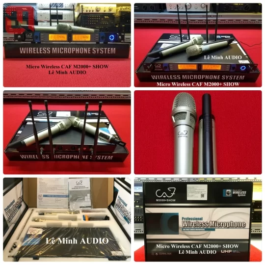 Micro cao cấp Wireless CAF M2000+ SHOW
