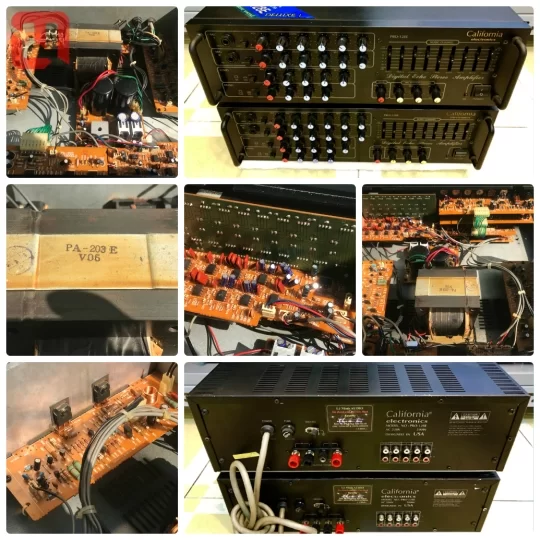 Amplifier California PRO-128E hàng US