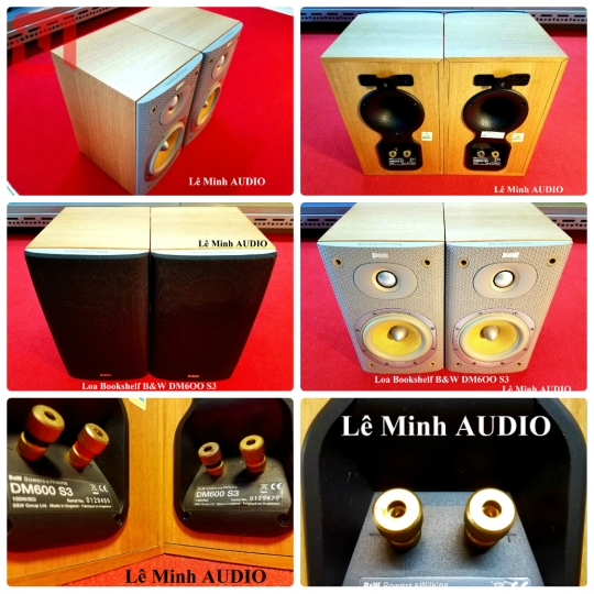 Loa Bookshelf B&W DM600 S3
