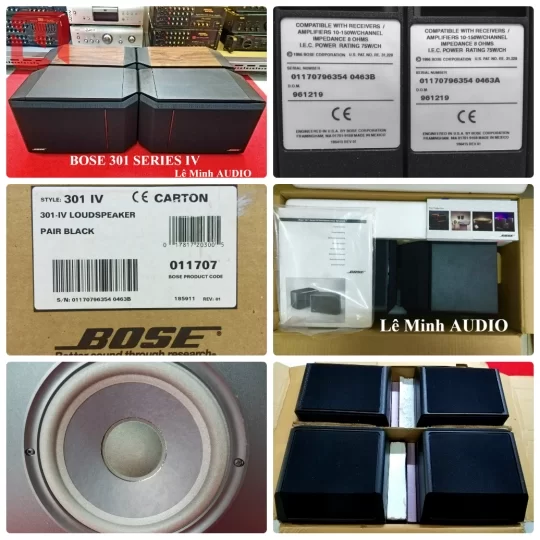 Loa Bose 301 Series IV hàng eBay