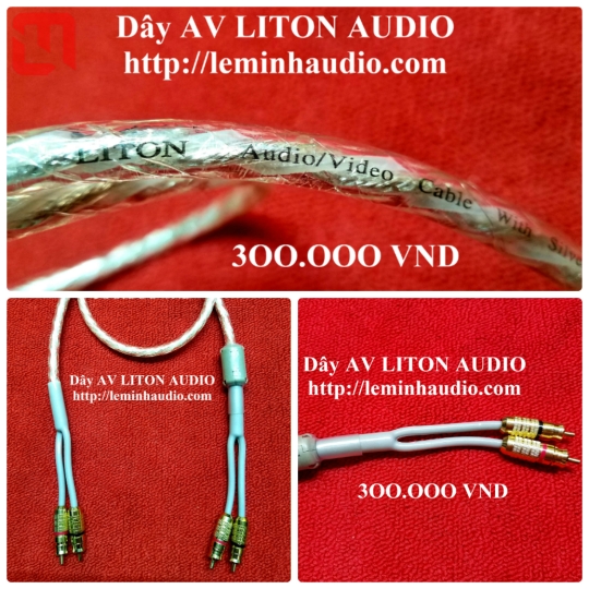 Dây AV dây Loa dây Canon hàng bãi