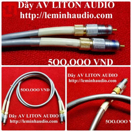 Dây AV dây Loa dây Canon hàng bãi