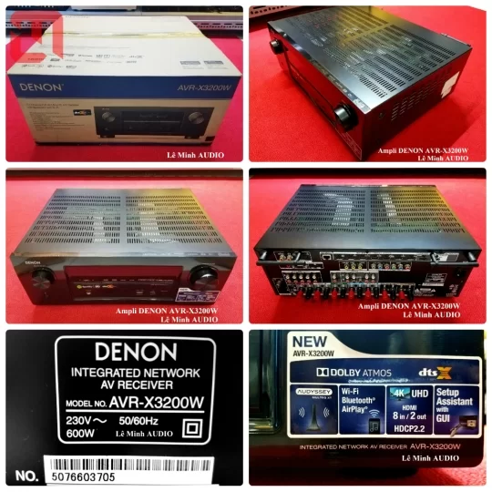 Amply Denon AVR-X3200W