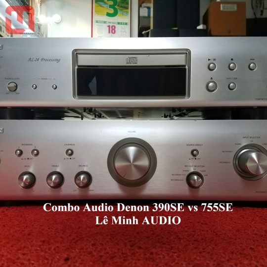 Combo Audio Denon 390SE vs 755SE