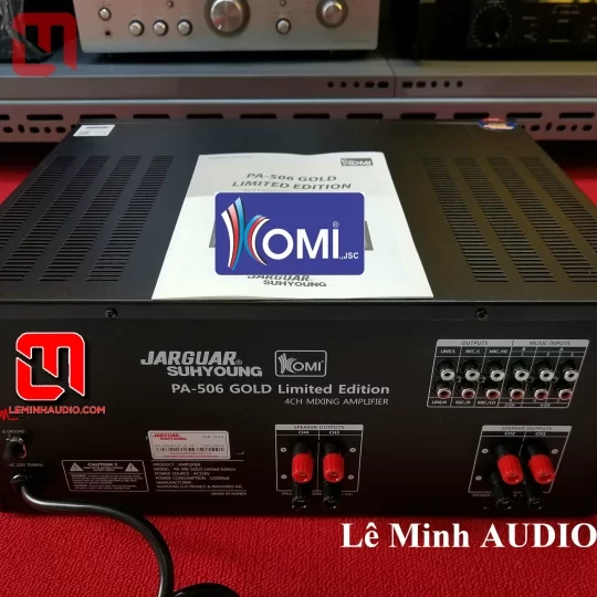 Amplifier Jarguar PA-506 Gold Limited Edition