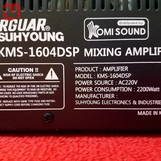 Amplifier JARGUAR KMS-1604 DSP